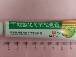 丁酸氢化可的松乳膏